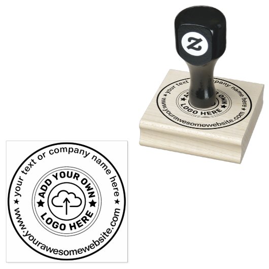 ビジネスロゴカスタム文字ゴム印 ラバースタンプ (押印)