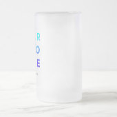 ビジネスロゴカスタム16ozビールグラス| フロストグラスビールジョッキ (中央)