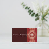 ビジネスロゴカードテンプレート 名刺 (スタンド正面)