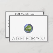 ビジネスロゴギフト券 (正面/裏面)