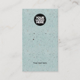 ビジネスロゴクラフトイヤリングディスプレイカード 名刺