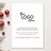 ビジネスロゴクリスマスレッド(鳥)ショウジョウコウカンチョウ シーズンカード