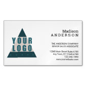 ビジネスロゴシンプルクリエイティブのプモダンロモーション マグネット名刺 (正面)