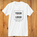ビジネスロゴシンプルプロフェッショナル Tシャツ<br><div class="desc">ロゴの追加</div>