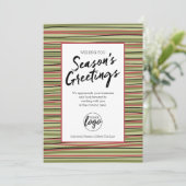 ビジネスロゴシーズンの挨拶 シーズンカード (スタンド正面)