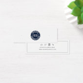 ビジネスロゴスタッドイヤリングディスプレイカード (デスク)