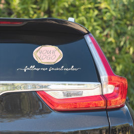 ビジネスロゴソーシャルメディアのマーケティングの美しさ シール