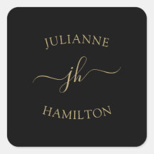 ビジネスロゴテンプレートひな形シール