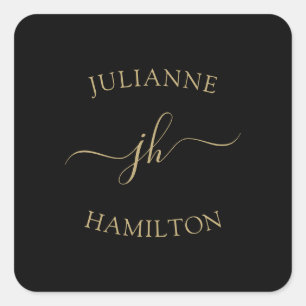 ビジネスロゴテンプレートひな形シール スクエアシール