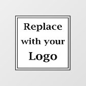 ビジネスロゴテンプレートウィンドウのリンク記号 ウィンドウサイン (シート)