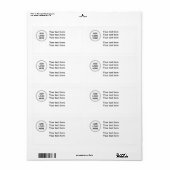 ビジネスロゴデザイン ラベル (フルシート)