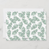 ビジネスロゴハッピーホリデーズクリスマスリース シーズンカード (裏面)