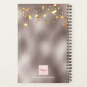 ビジネスロゴバラ金ゴールドスター2025 プランナー手帳 (裏面)