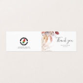 ビジネスロゴパンパスグラステラコッタサンキュー 名刺 (外部フラット)