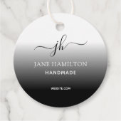 ビジネスロゴパーソナライズされた製品ラベル フェイバータグ (正面)