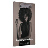 ビジネスロゴフォト会社のプロモーション企業の クリップボード (右)