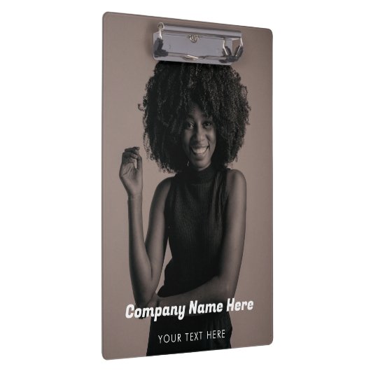 ビジネスロゴフォト会社のプロモーション企業の クリップボード (右)