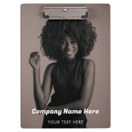 ビジネスロゴフォト会社のプロモーション企業の クリップボード