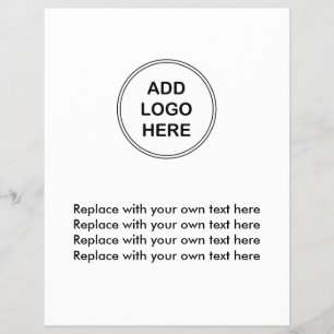 ビジネスロゴフライヤーテンプレート チラシ