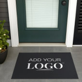 ビジネスロゴフロントドアモダンプロフェッショナルブラック ドアマット