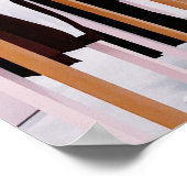 ビジネスロゴブラックプロフェッショナルのプロモーション写真 ポスター (角)