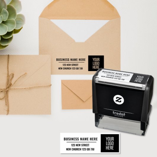 ビジネスロゴブランディング会社名営業ブランディング セルフインキングスタンプ