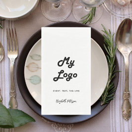 ビジネスロゴブランドの色文字署名