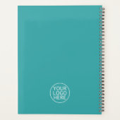 ビジネスロゴプレーン企業の従業員2025 プランナー手帳 (裏面)