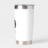 ビジネスロゴプロフェッショナルカスタムシンプル 保温保冷タンブラー (左面)