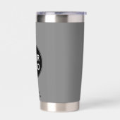 ビジネスロゴプロフェッショナルカスタムシンプル 保温保冷タンブラー (左面)