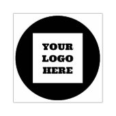 ビジネスロゴプロフェッショナルモダン企業の ラバースタンプ (インプリント)