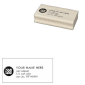 ビジネスロゴプロフェッショナル差出人住所 ラバースタンプ (押印)