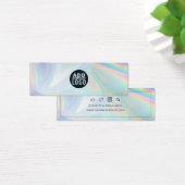 ビジネスロゴホログラフィックイヤリングディスプレイカードの追加 (デスク)