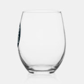 ビジネスロゴマーケティングWebサイカスタムト ステムなしワイングラス (左)