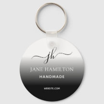 ビジネスロゴミニマルシンプルキーチェーン