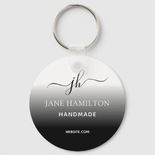 ビジネスロゴミニマルシンプルキーチェーン キーホルダー