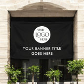 ビジネスロゴミニマルプロフェッショナル広告ズ 横断幕