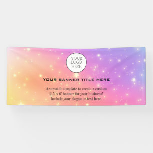 ビジネスロゴミニマルモダンプロフェッショナル海軍 横断幕