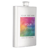 ビジネスロゴモダンエレガント最高の フラスク (右)
