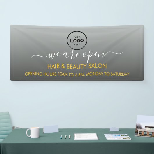 ビジネスロゴモダンプロフェッショナル6'バナー 横断幕 (トレードショー)