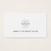 ビジネスロゴモダンミニマルなギフトカード (正面)