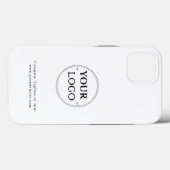 ビジネスロゴモダンミニマル Case-Mate iPhoneケース (裏面 (横))