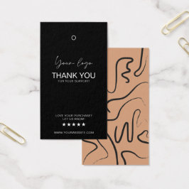 ビジネスロゴラベルつるラベルカード