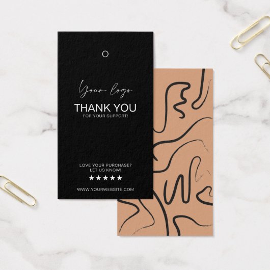 ビジネスロゴラベルつるラベルカード (オフィス)