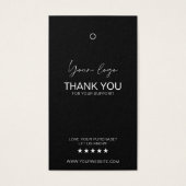 ビジネスロゴラベルつるラベルカード (正面)