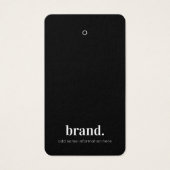 ビジネスロゴラベルつるラベルカード (正面)