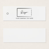 ビジネスロゴラベルのつるラベル (正面&裏面)