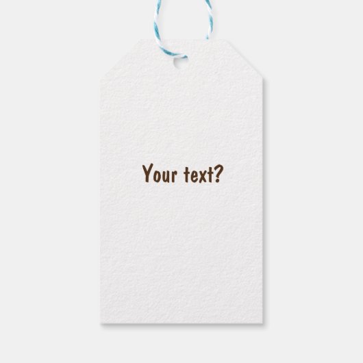 ビジネスロゴラベルシックフローラガーリーデザイン ギフトタグ (裏面)