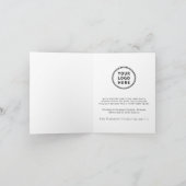 ビジネスロゴリース企業のクリスマス シーズンカード (内部)