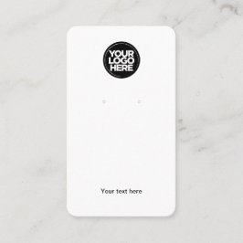 ビジネスロゴ丸角表示カード 名刺